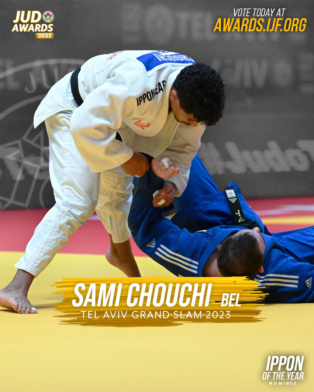 Sami Chouchi nominé aux IJF Judo Awards