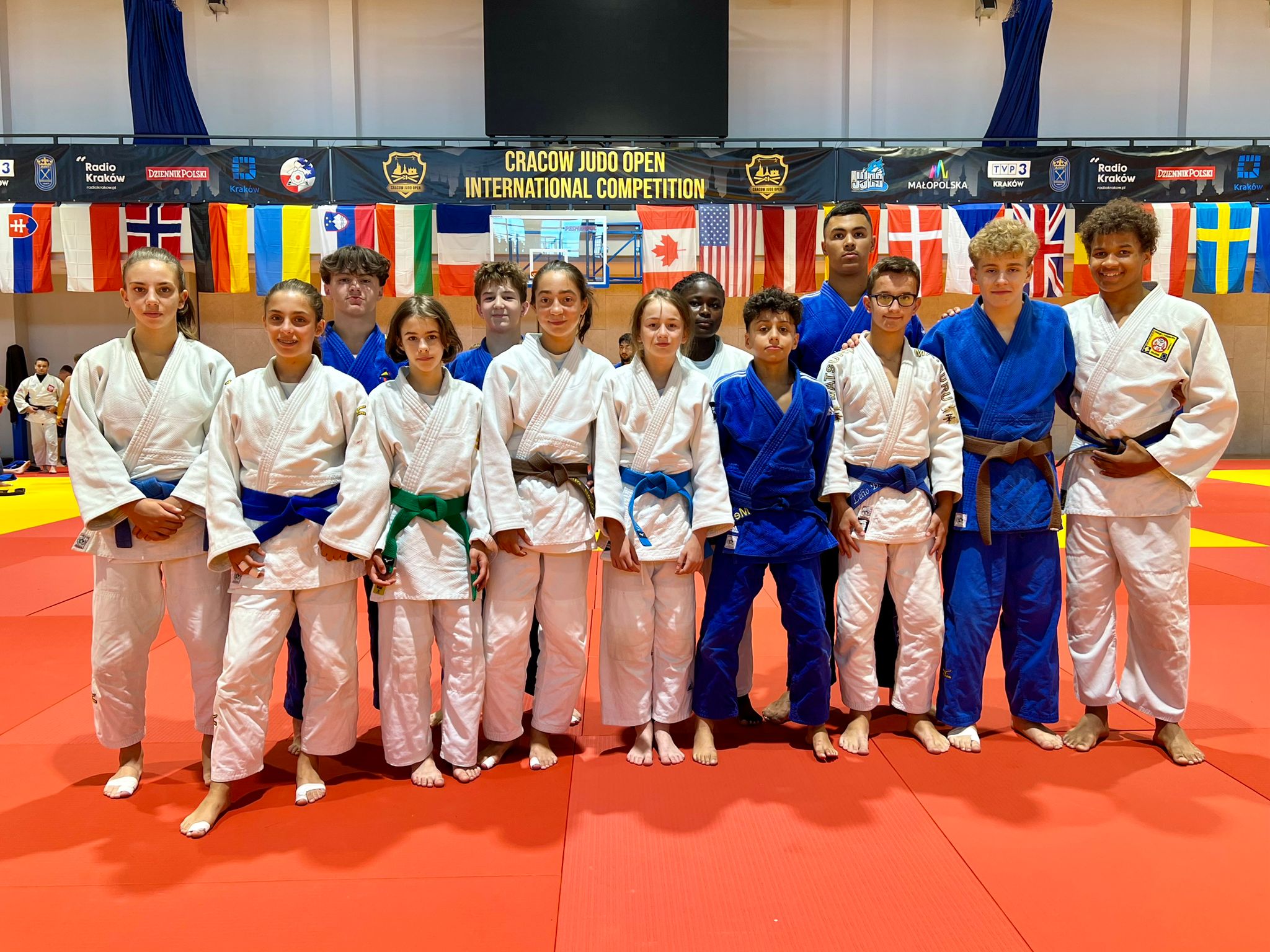 Nos judoka-te-s à Cracovie