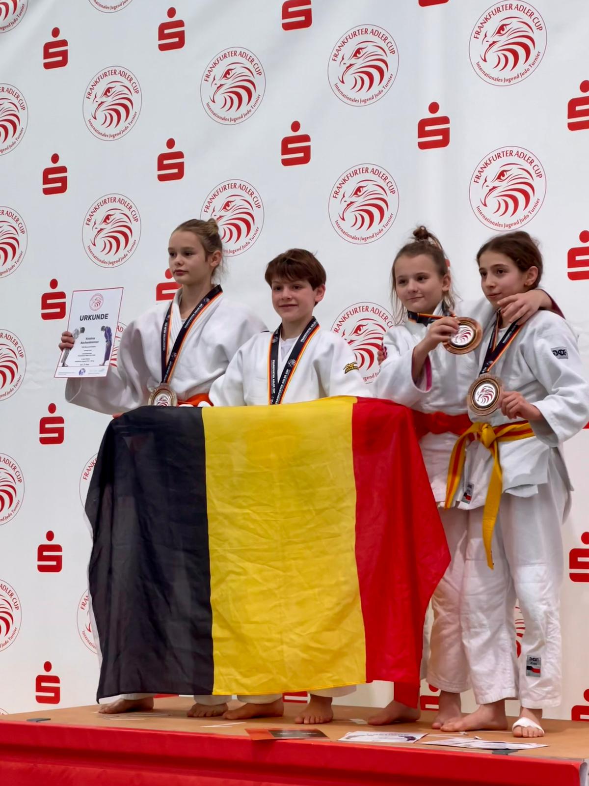 Nos judokas à la Adler Cup